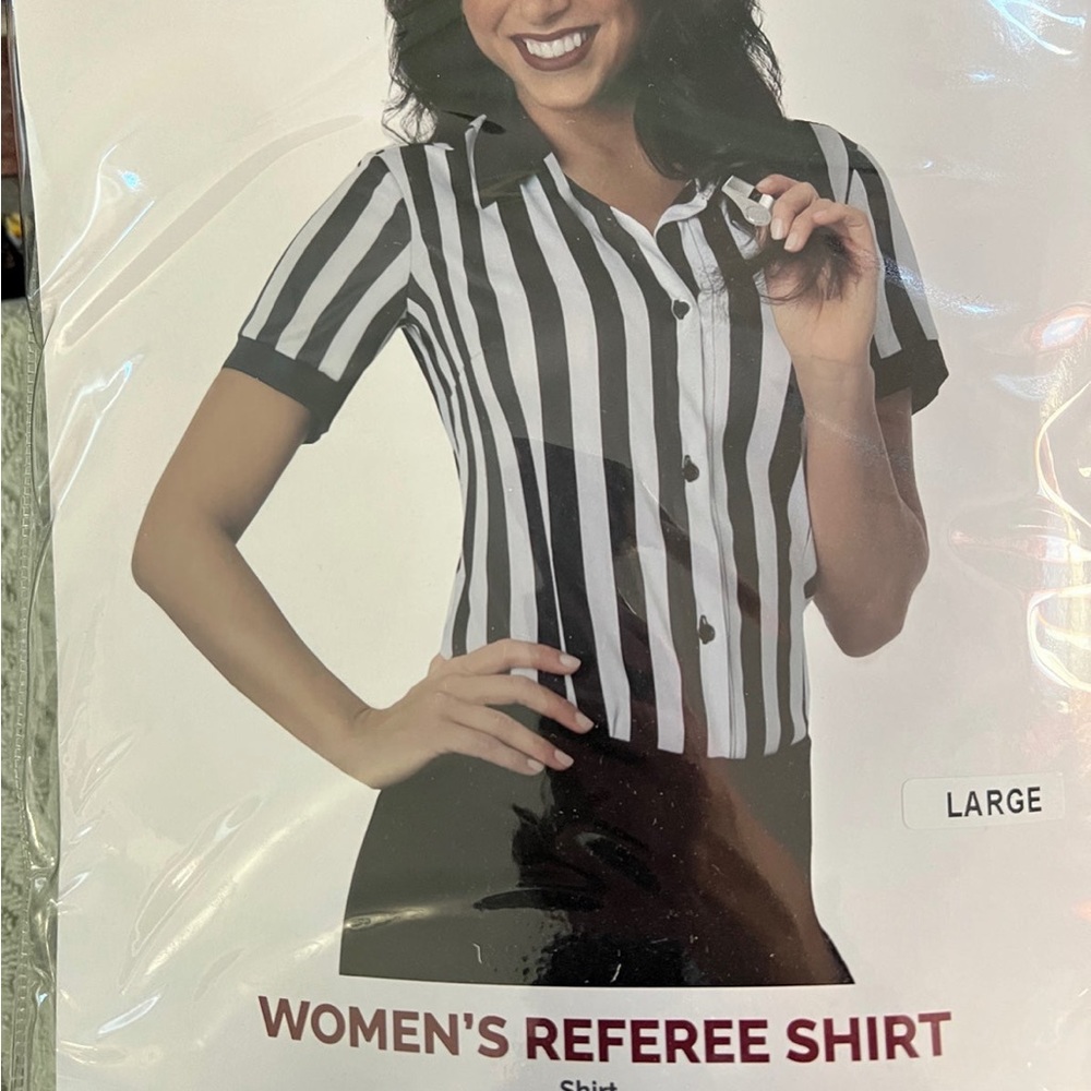 Womens Referee costume shirt